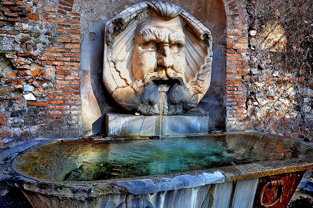 Aventino - Fontana del Mascherone